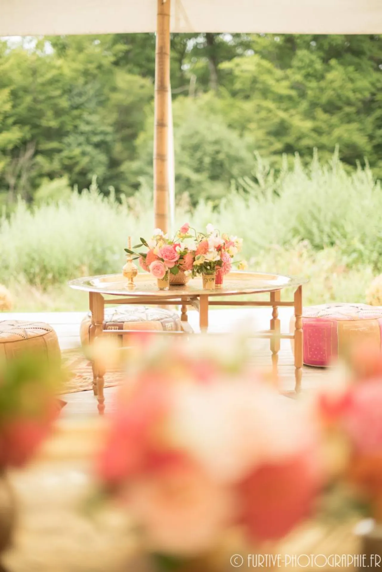 décoration de brunch de mariage