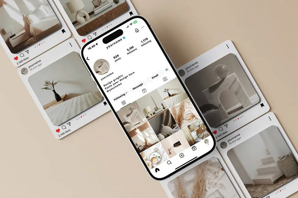 ggraphiste gestion réseaux sociau instagram facebook pinterest indeed à toulon