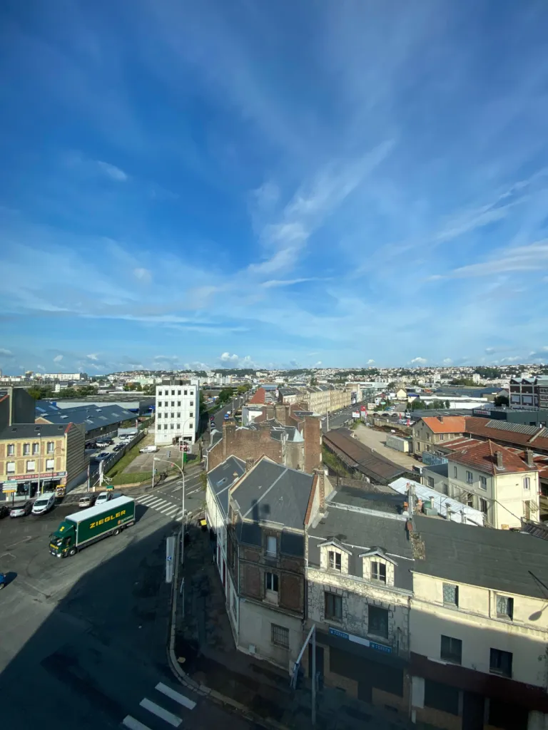 Vue depuis les bureaux