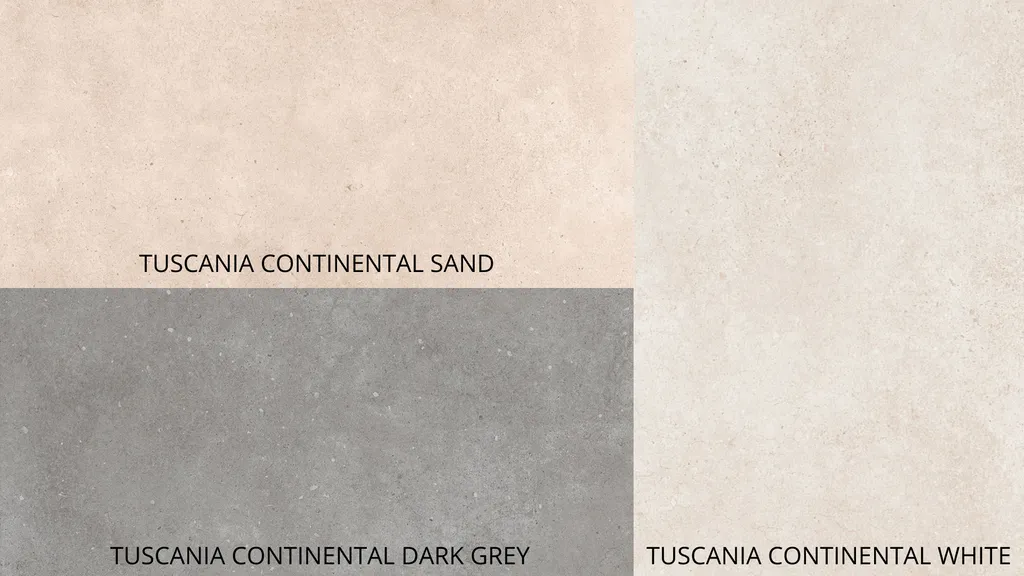 CARRELAGE EFFET BETON TUSCANIA CONTINENTAL 