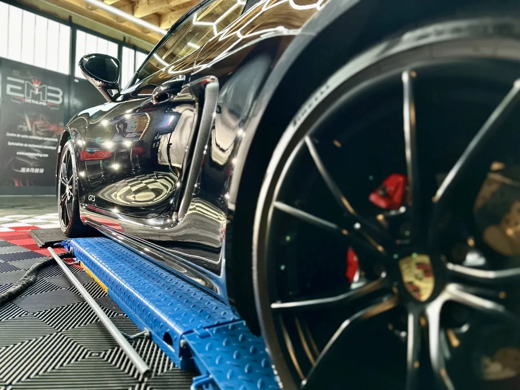 DETAILING Lyon protection carrosserie traitement céramique Porsche Boxster 718 GTS