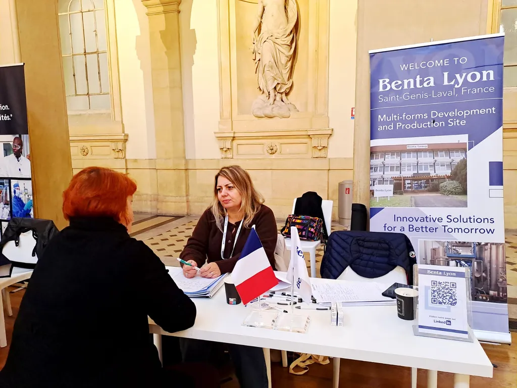 Benta Lyon recrute ! Une semaine sous le signe des talents et de l’industrie pharmaceutique