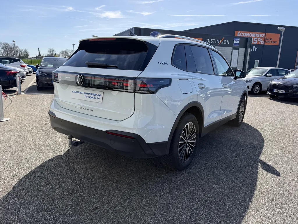 Volkswagen Tiguan d'occasion à vendre proche du Havre : profitez d'un SUV VW Edition Goal récent chez Caudebec Automobiles