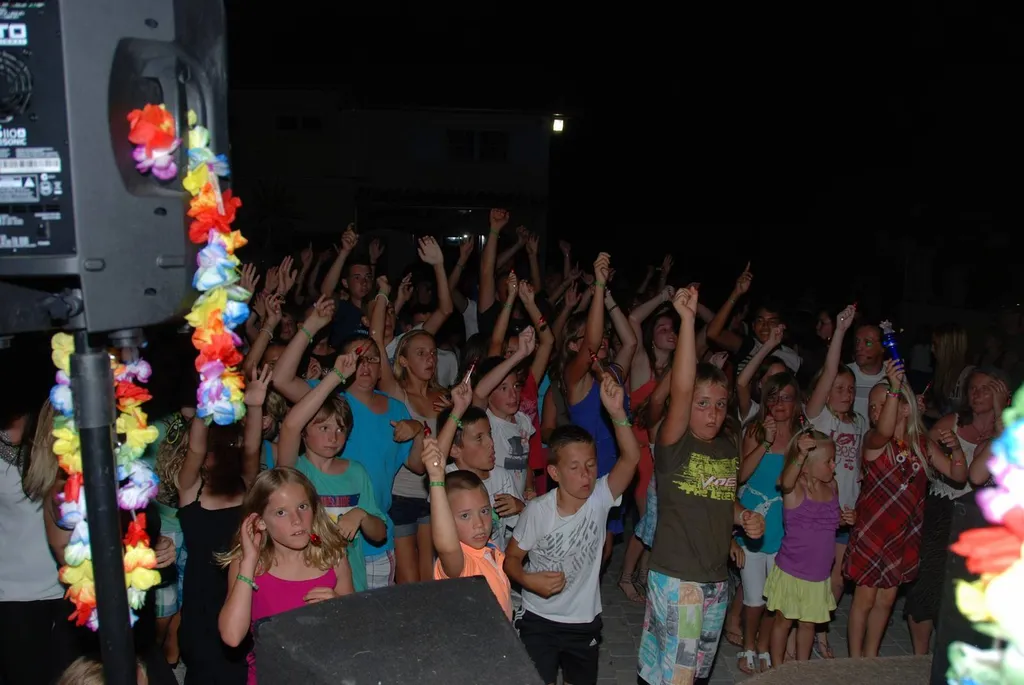  animation de nuit sur vias plage camping  150m de la plage