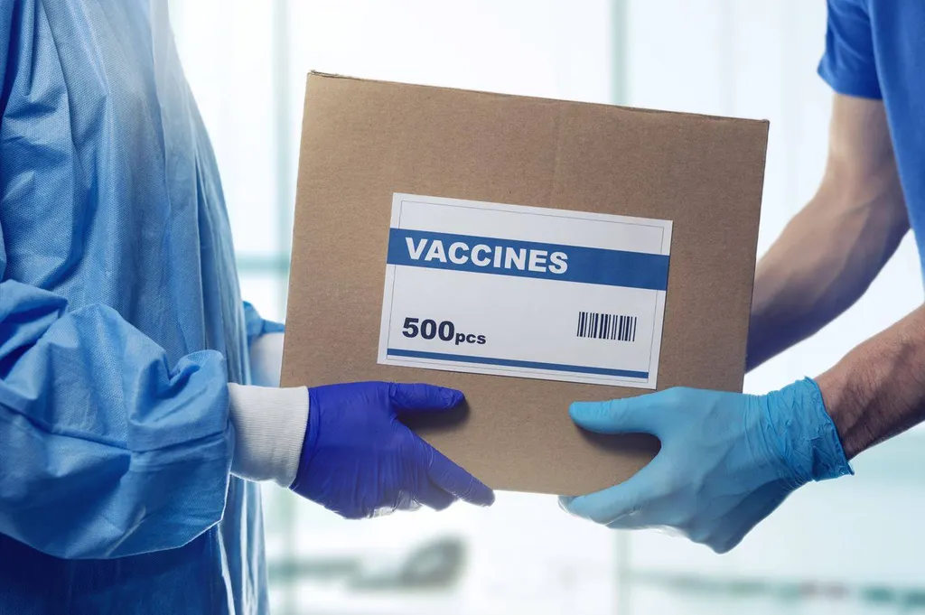 Transport urgent de vaccins en urgence sous carboglace de la France vers la Martinique et les DOM TOM