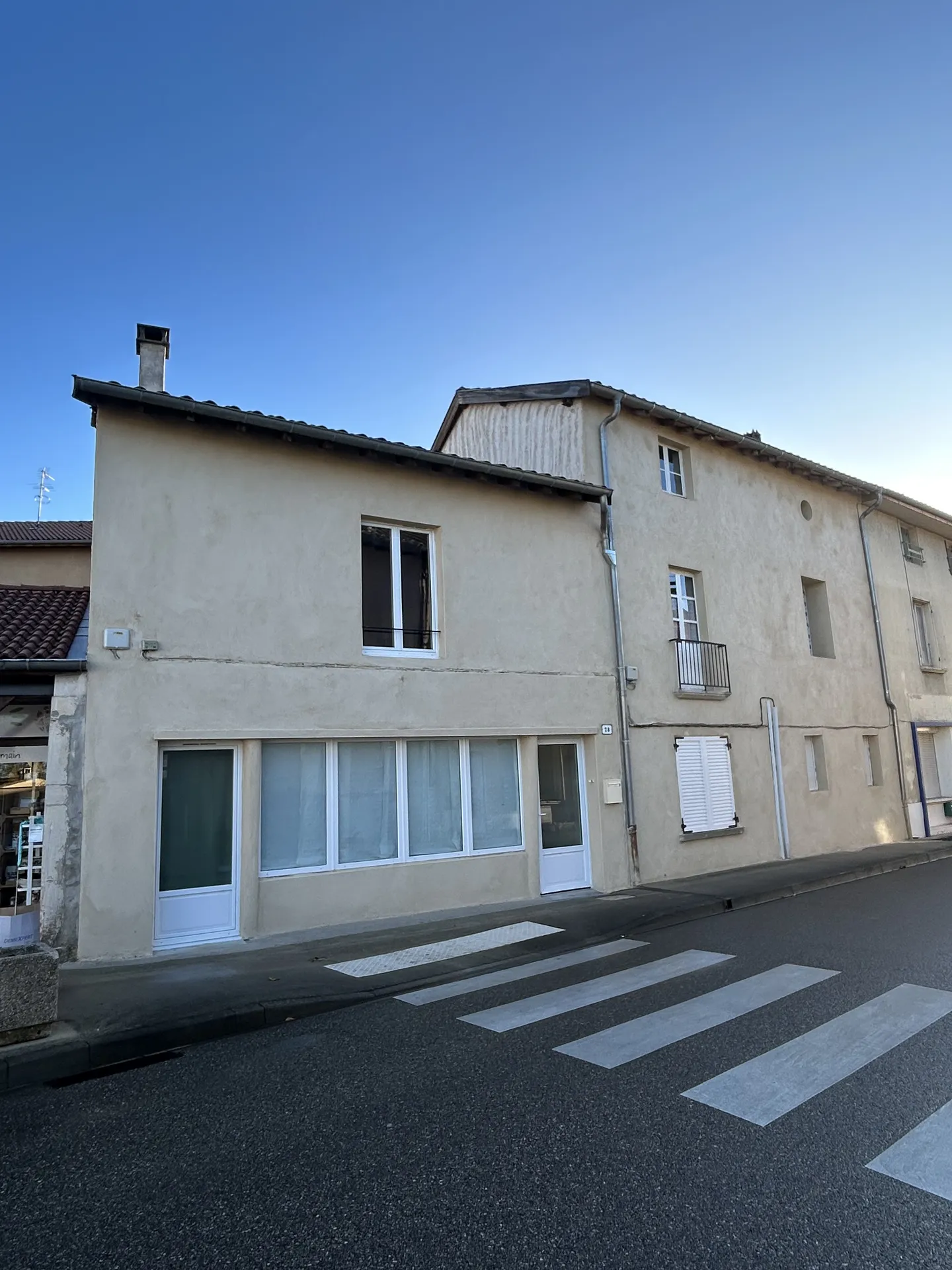 Résultat final après rénovation de façade avec murs extérieurs protégés et valorisés