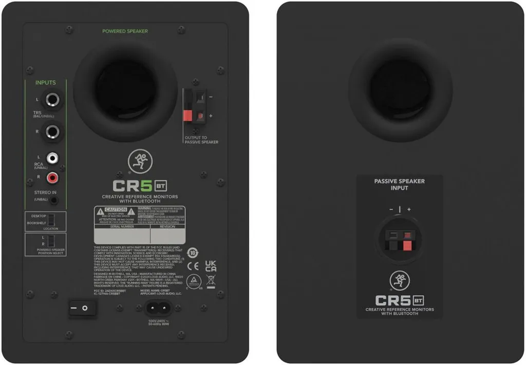 MACKIE CR5BT - Paire d'Enceintes de monitoring actives en bluetooth