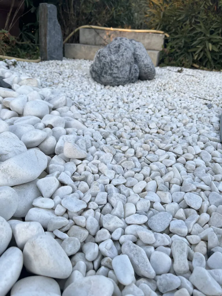 GALETS MARBRE BLANC PUR