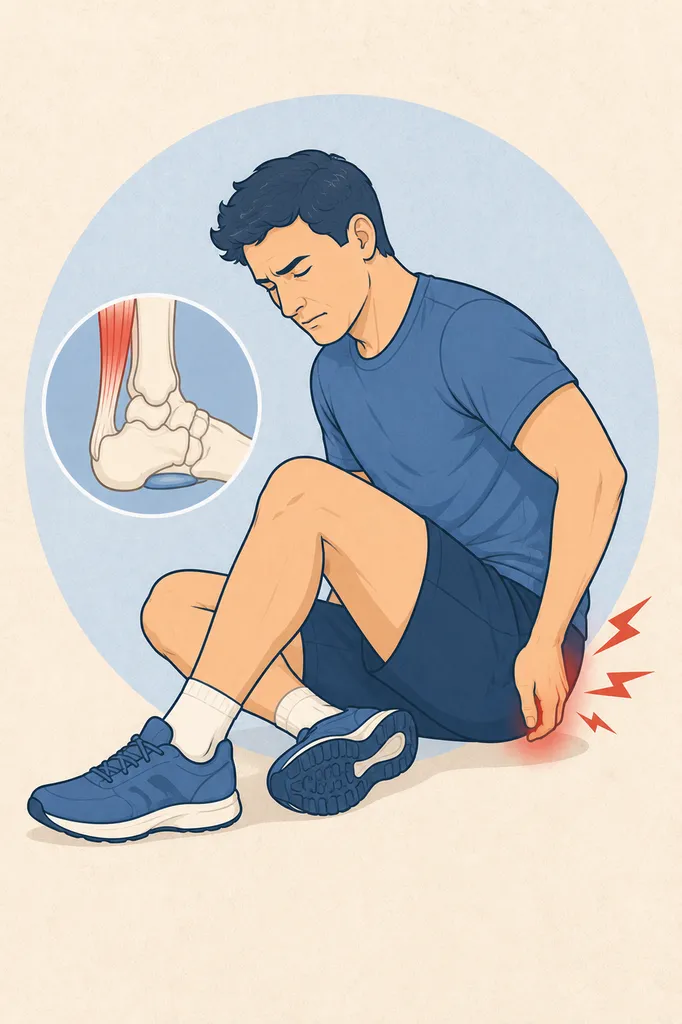Tendinopathie d'Achille : traitement kiné du tendon par le renforcement à Marseille (Château-Gombert)