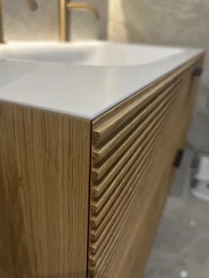 conception et réalisation de cette salle de bain haut de gamme à Genève 