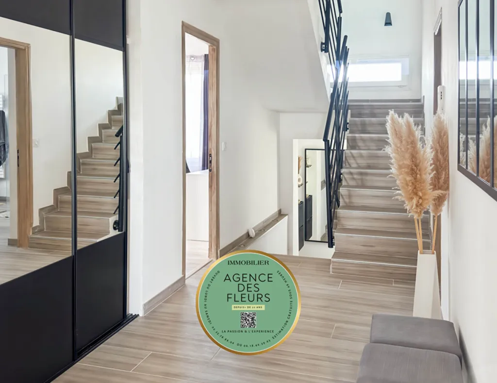 A vendre maison rénovée de 150 m² édifiée sur 880 m² de terrain sur la commune de FRENEUSE 76410
