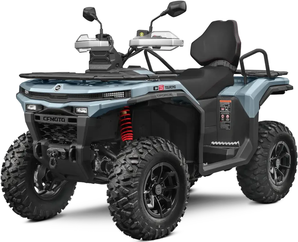 Quad agricole biplace CFMOTO CFORCE C5 Long châssis long de 39 chevaux stable et confortable pour rouler à deux sur tous terrains près de Saint-Étienne dans la Loire