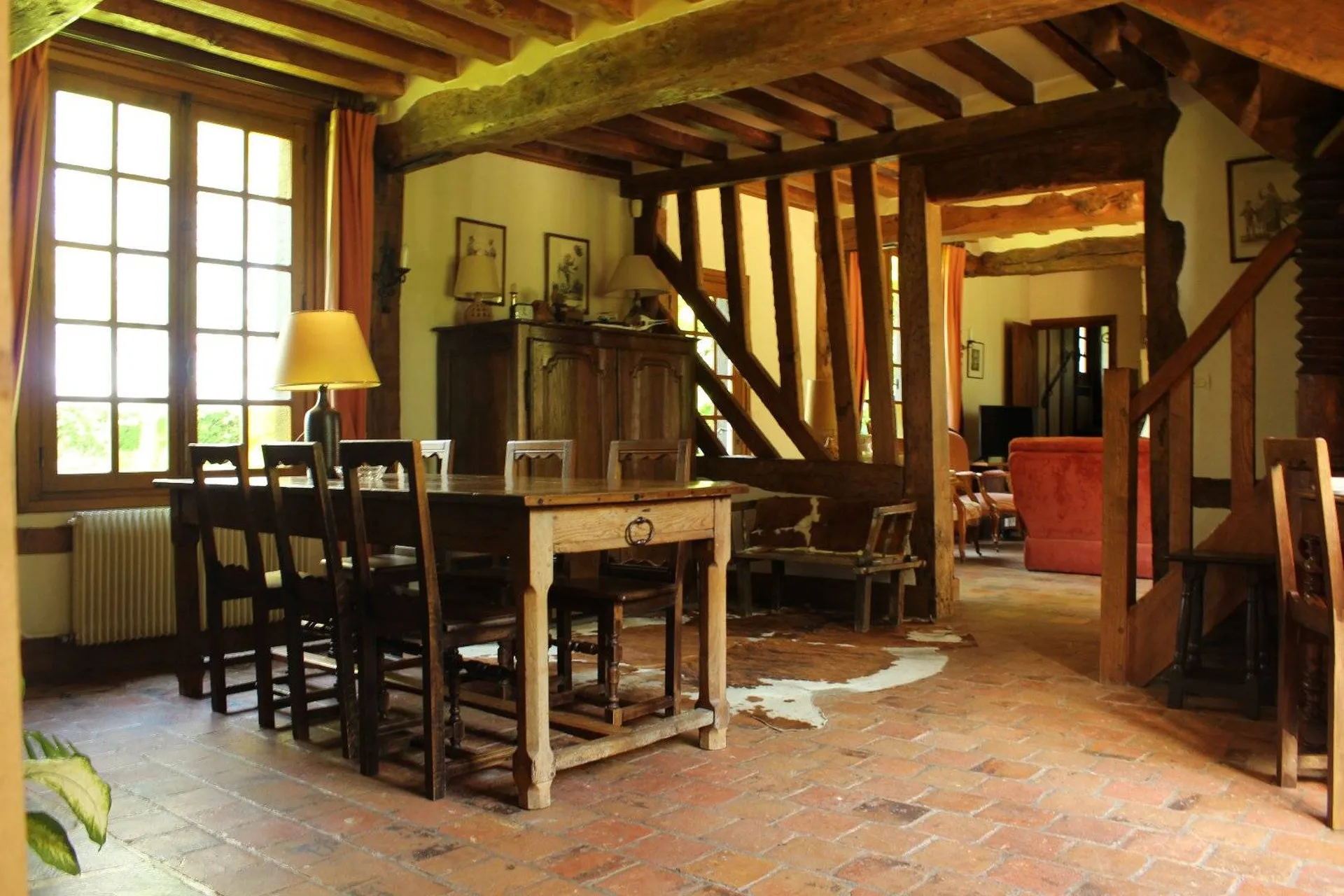 Vente manoir à colombages avec son ancien pressoir région Pont-Audemer 27500