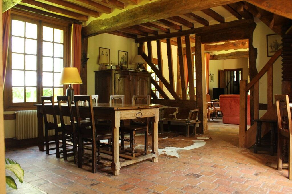 Vente manoir à colombages avec son ancien pressoir région Pont-Audemer 27500