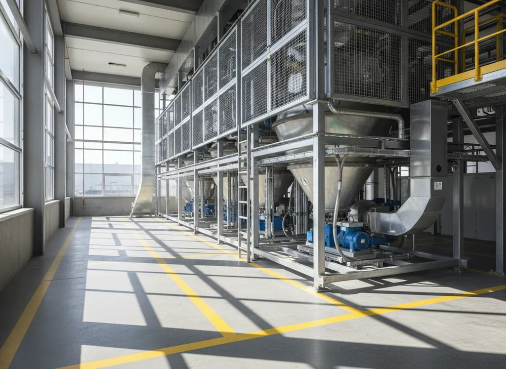 Transformation de sites industriels à Haguenau : ventilation, sols renforcés et sécurisation des accès