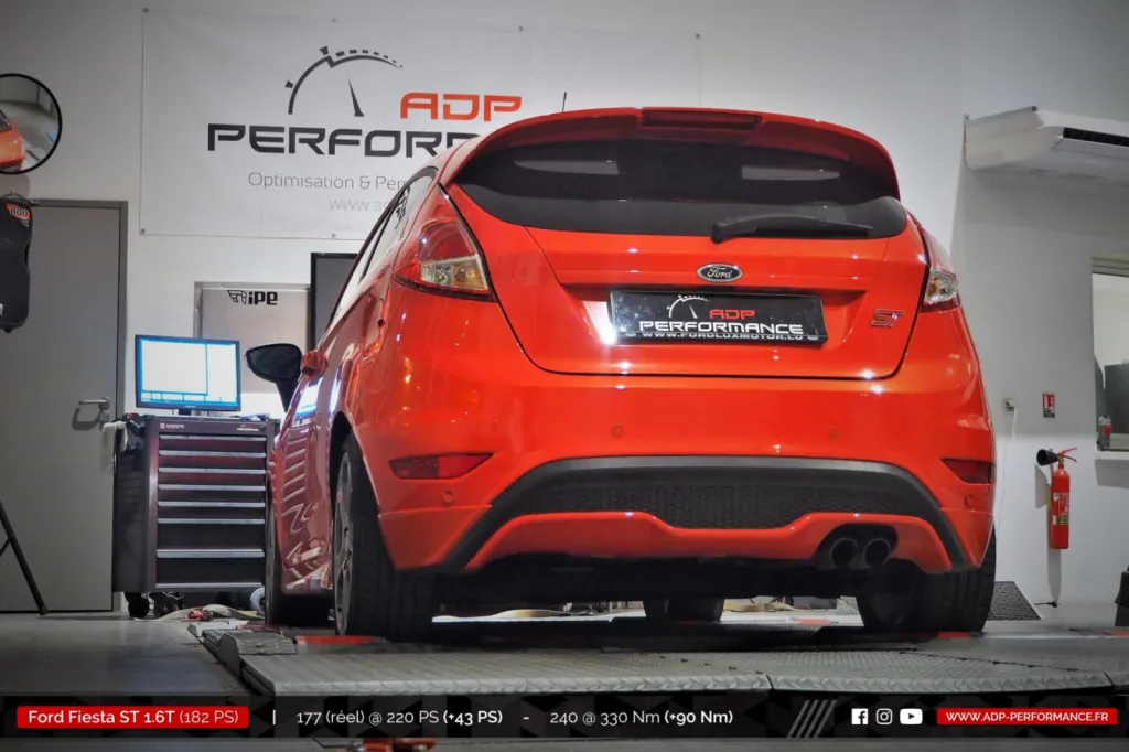 Reprogrammation moteur Aix en Provence - Ford Fiesta ST 1.6T 182cv - ADP Performance