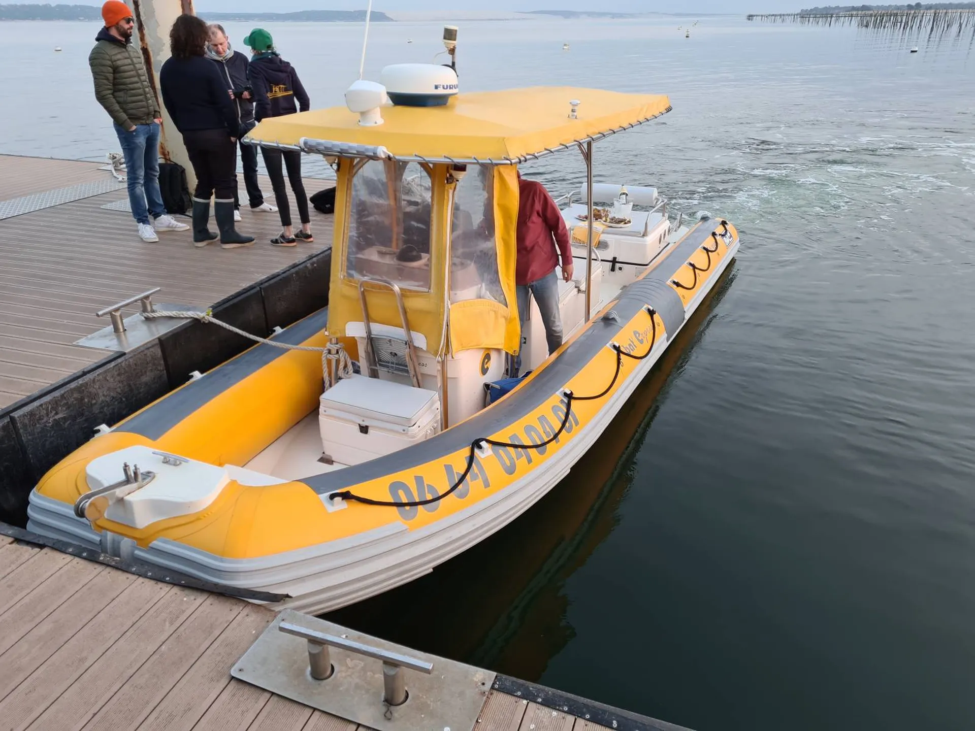 Location bateau au Cap Ferret avec skipper - Bassin d'Arcachon