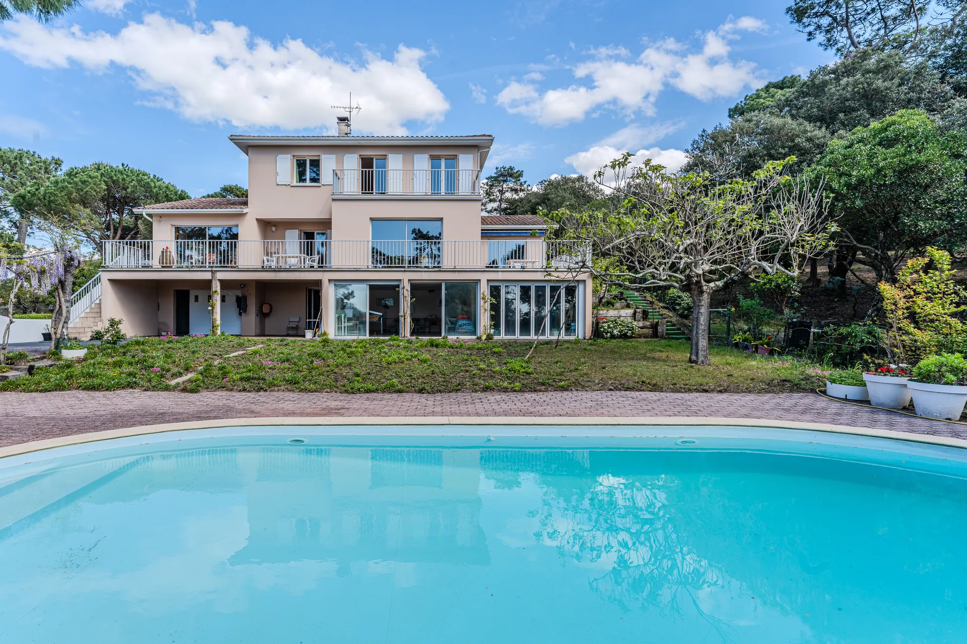 Villa avec vue 180° sur le bassin d'Arcachon