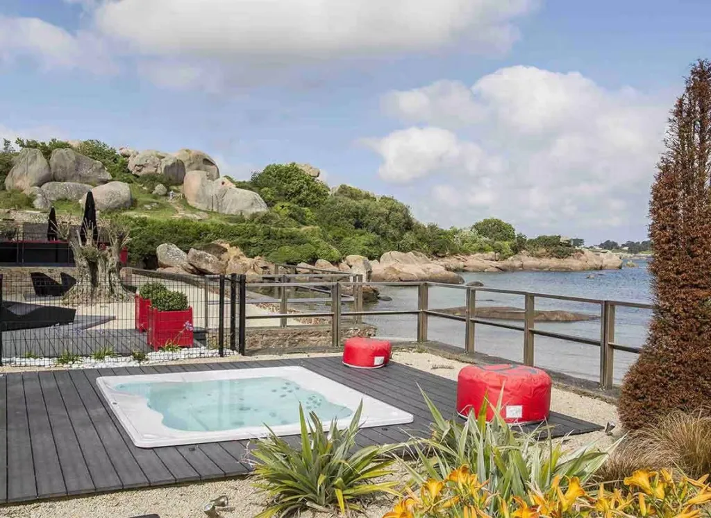 Spa 6-7 places Virginia Jacuzzi® : l’excellence du bien-être professionnel pour 6 à 7 personnes