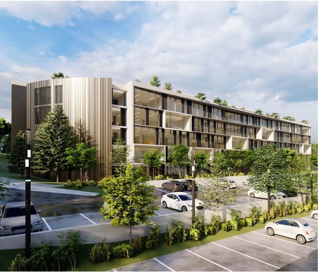 Notre zone d'activité pour ce serviceBureau d'étude pour un bâtiment hospitalier à