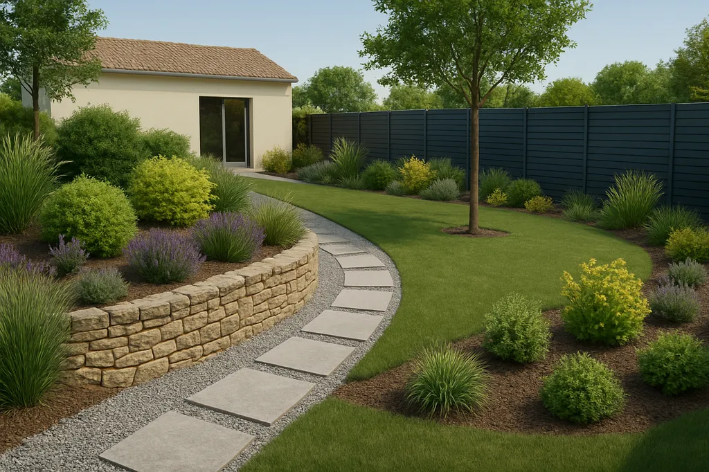 Conception complete d'aménagement paysager a roanne et ses alentours