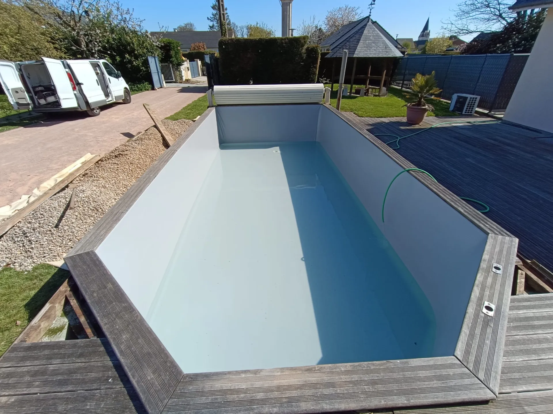 Rénovation piscine bois - EPRETOT