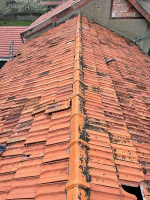 Avant la dépose et rénovation d'une toiture Landaise à Dax, dans les Landes (40)