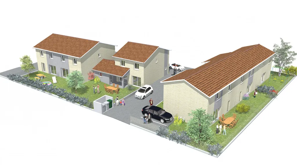 SAINT SYMPHORIEN D'OZON 69360 - 6 Lots Le Clos des Peintres