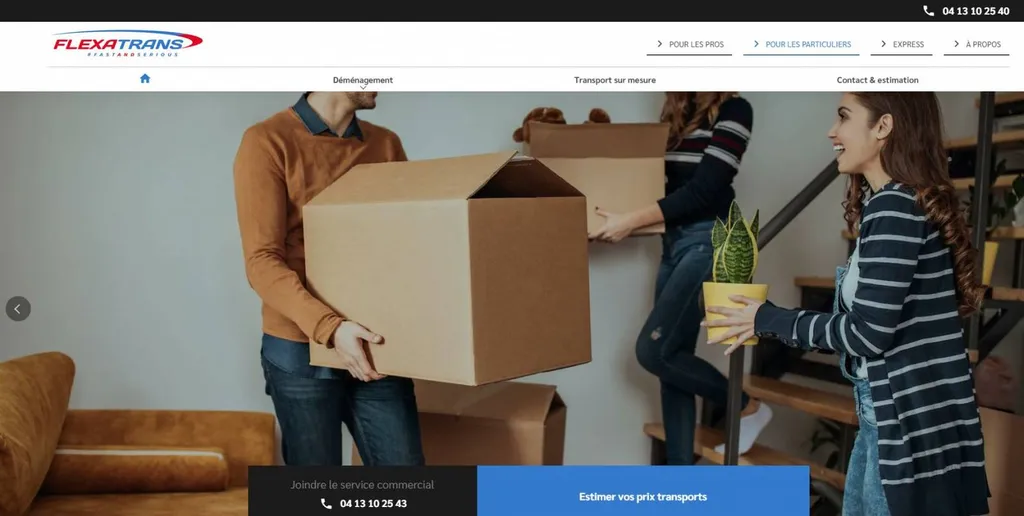 Entreprise spécialisée dans le déménagement