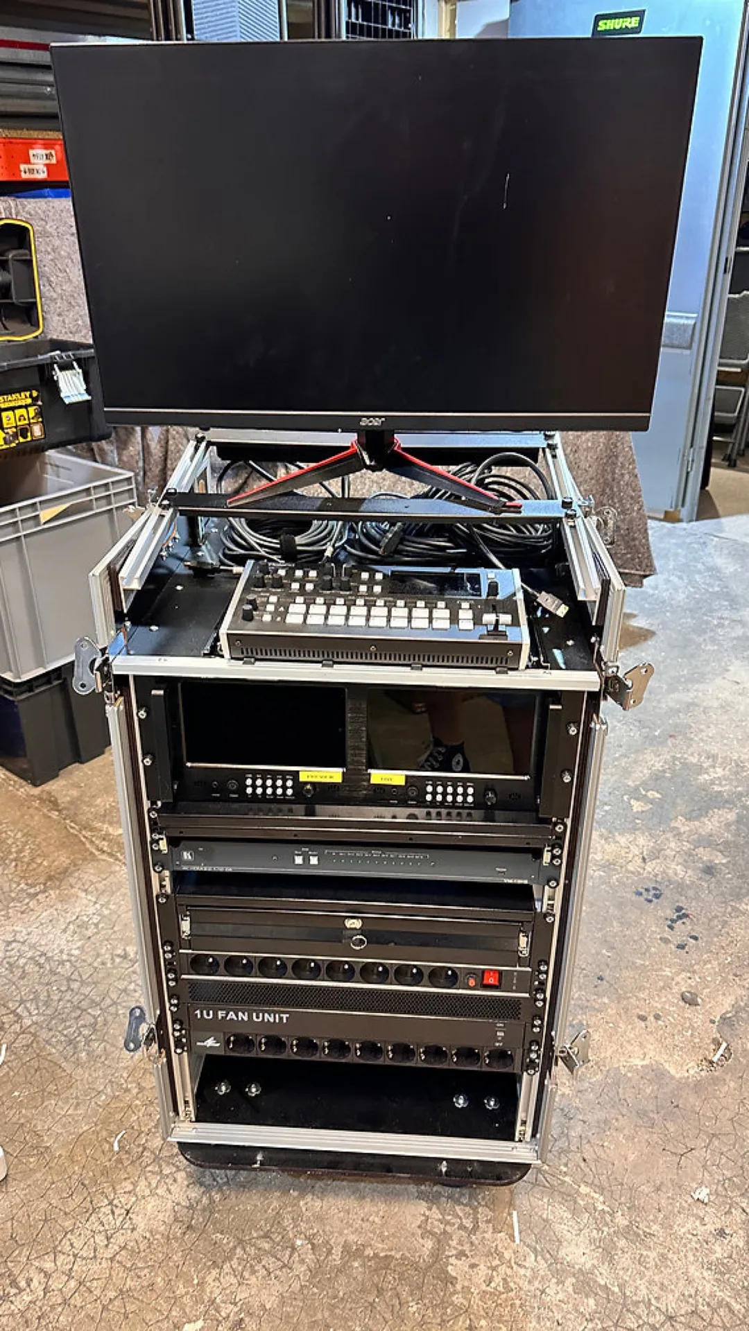 RACK REGIE VIDEO NUMERIQUE PRO 2