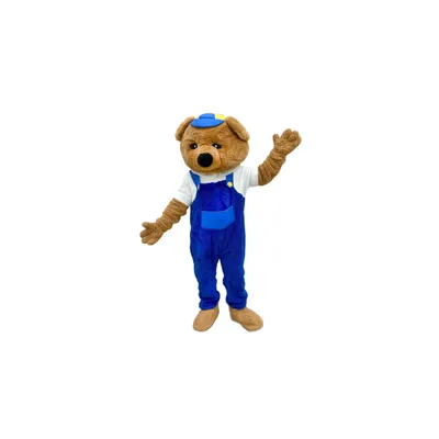 Mascotte ours brun en location
