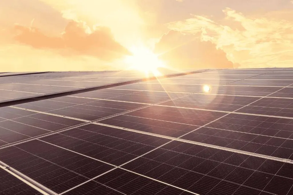 Panneaux solaires à Sauverny, Pays de Gex
