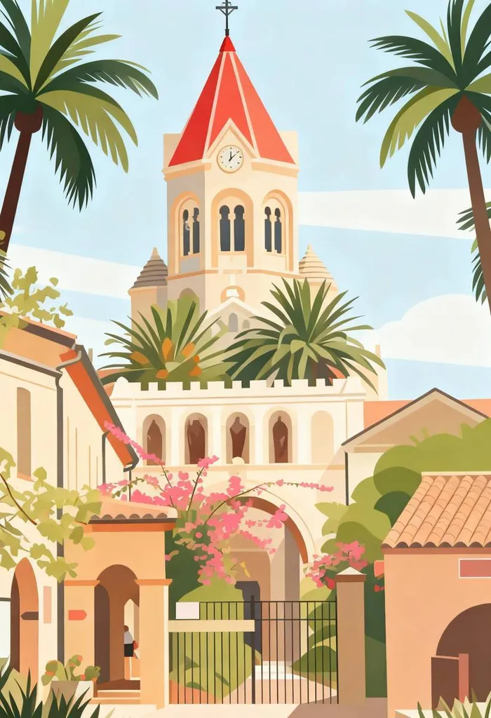 illustration ile ste marguerite au large de cannes