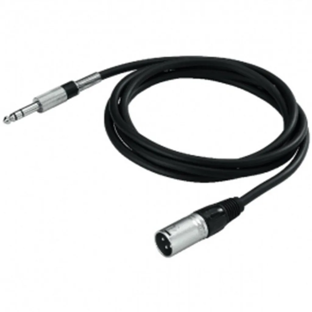 CABLE JACK 6.35 STEREO XLR MALE
