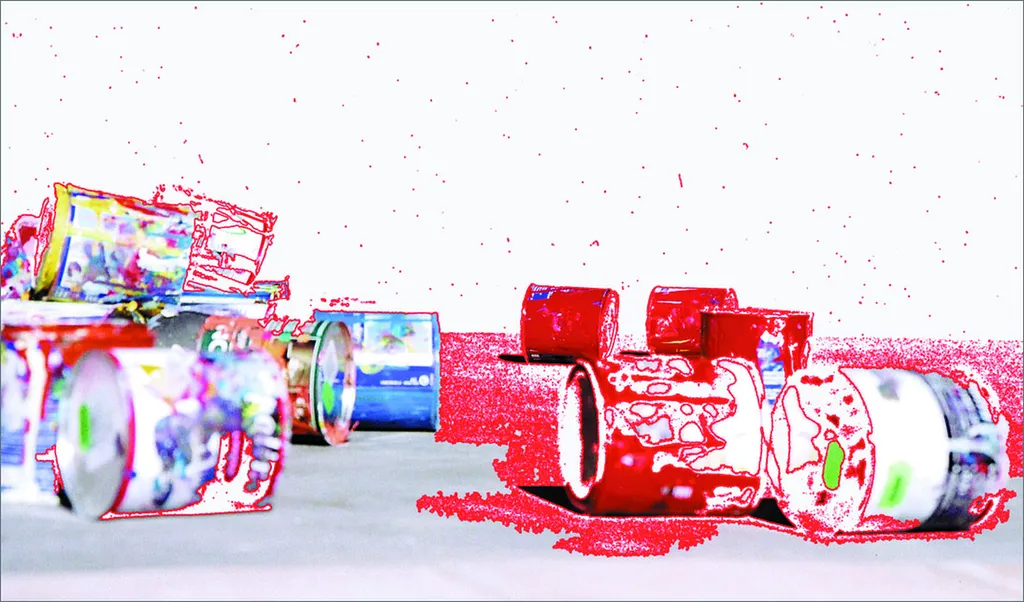 Les pots dans l'atelier 100x150cm