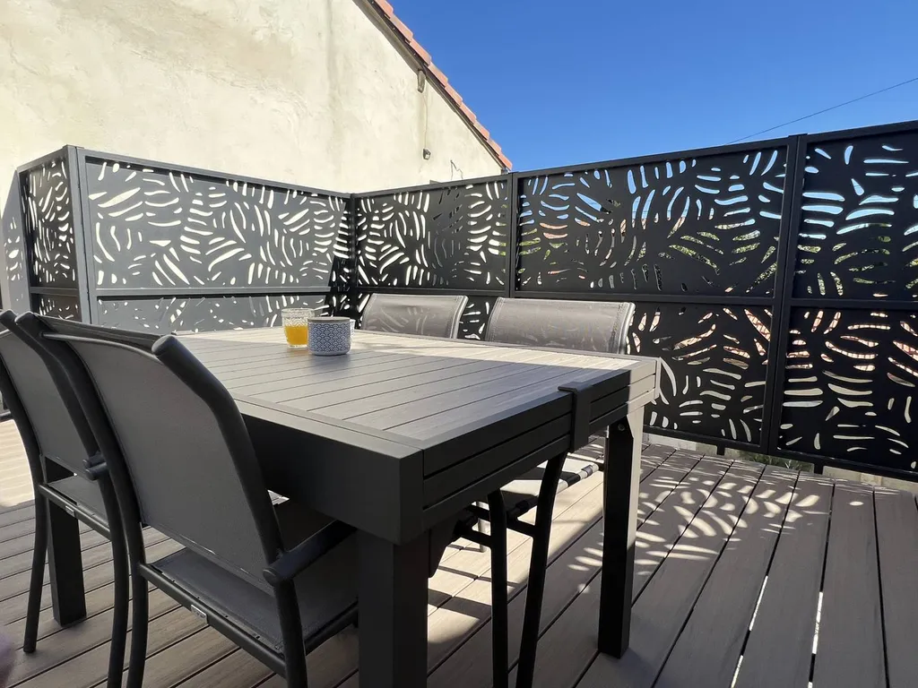 Création de garde-corps sur mesure pour une terrasse de maison près d'Aix en Provence 13100