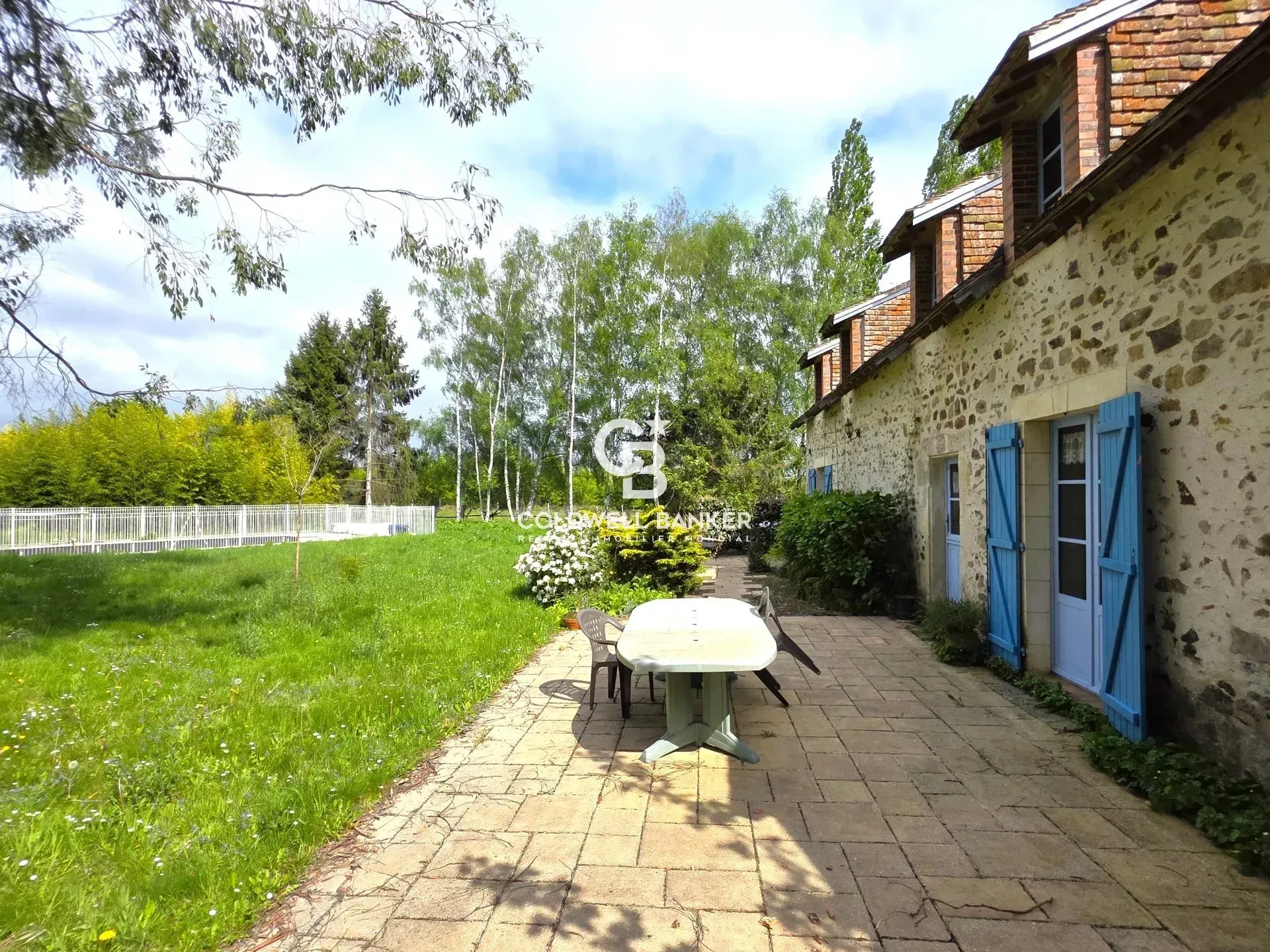 propriété avec 3 hectares de terrain Sarthe vue campagne sans vis-à-vis