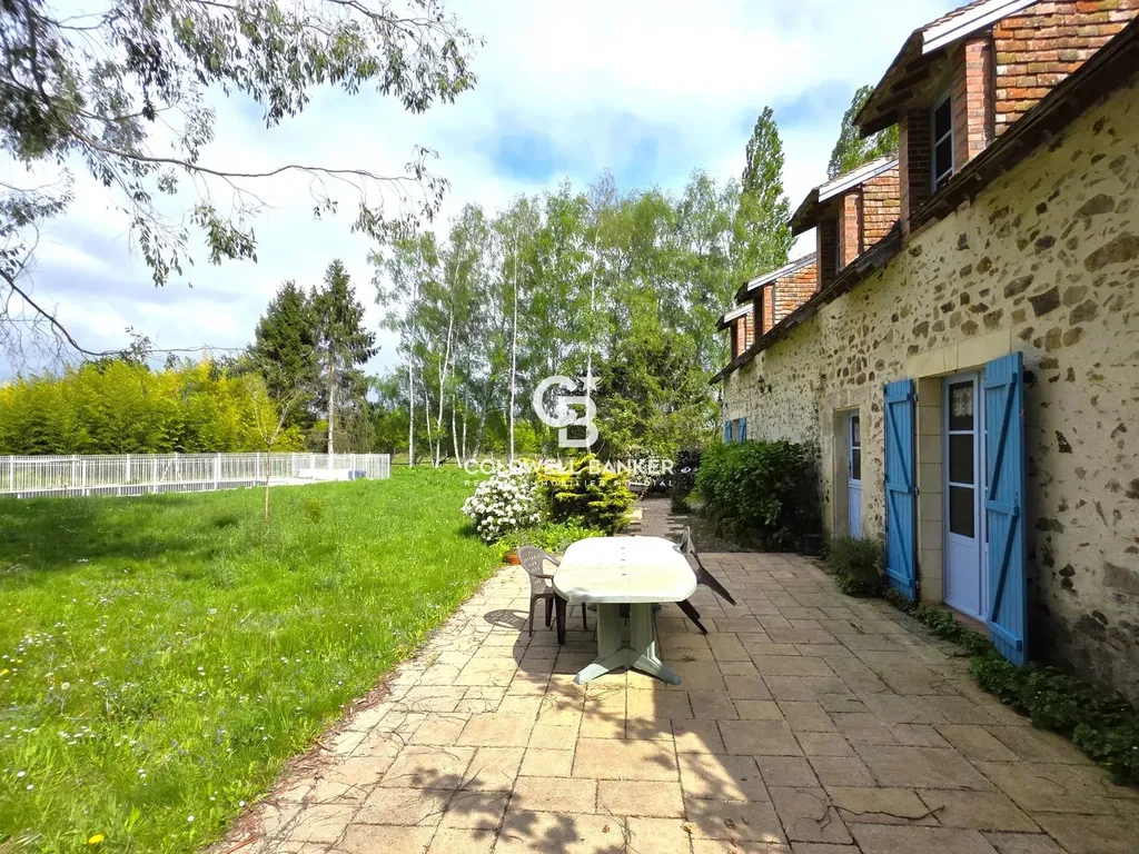 propriété avec 3 hectares de terrain Sarthe vue campagne sans vis-à-vis