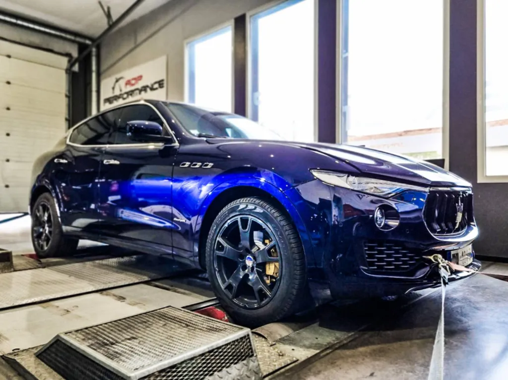 Reprogrammation moteur Stage 1 Maserati Levante 3.0 V6 Bi-Turbo 350cv - Optimisation performance ADP Performance Avignon