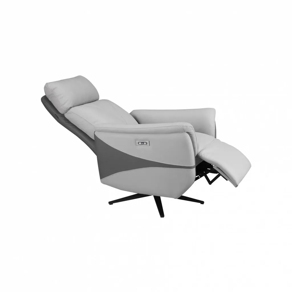 FAUTEUIL RELAX ELECTRIQUE BI MOTEUR PIED PIVOTANT SYMBIOSE