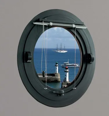 Réalisaiton et pose d'Oeil de boeuf en Aluminium sur Marseille 11e