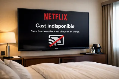 Arrêt du chromecast pour netflix dans les hôtels