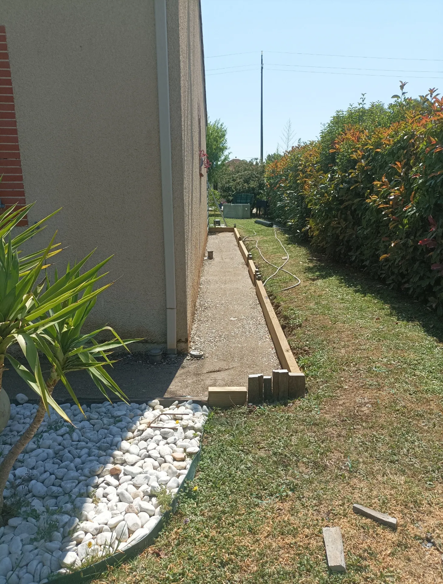 Aménagement d’allées, chemins et entrées de jardin à Muret et Toulouse