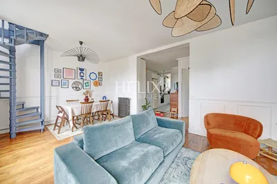 Duplex de 4 pièces de 73m2 avec beaucoup de charme 