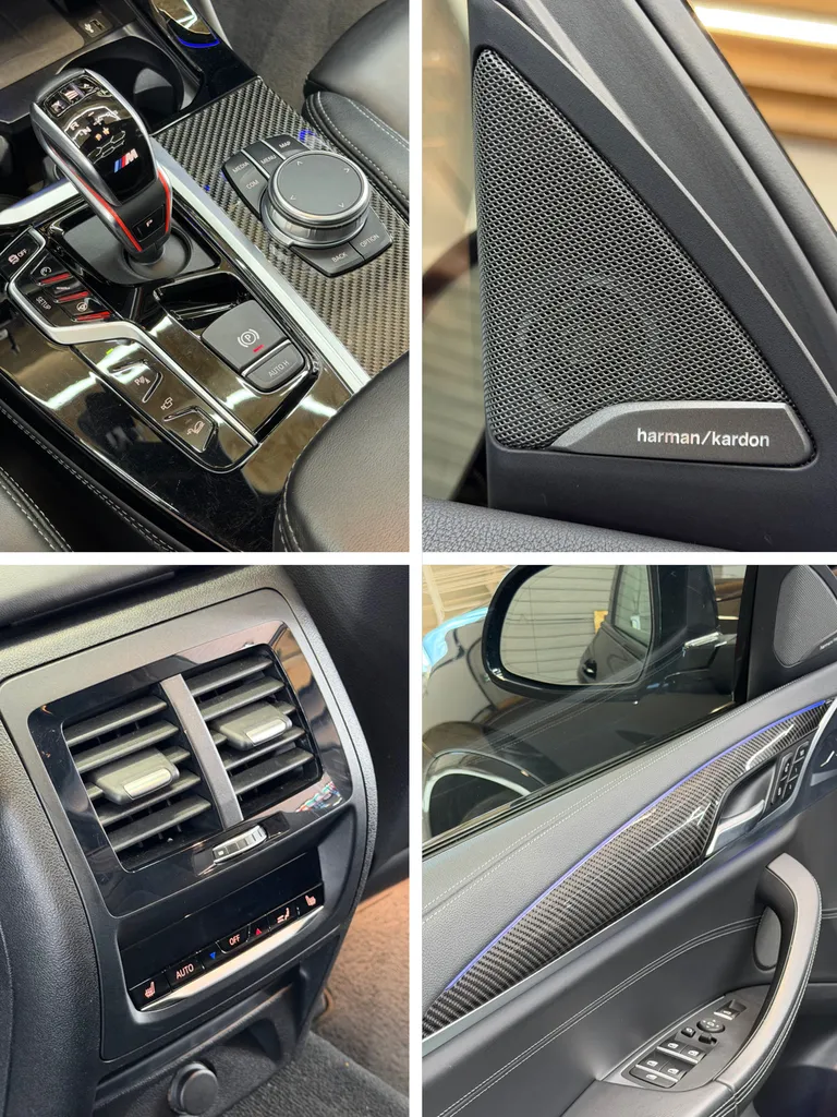 BMW X4 M CompétitionxDrive/ TOIT OUVRANT / HARMAN KARDON/ CAMERA 360/ PACK CARBONE / SIEGE CHAUFFANT AV/AR