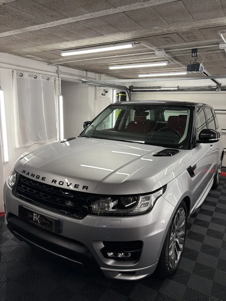 Préparation complète, polissage et protection ultime PPF + céramique pour Range Rover Sport V8 à Metz, Moselle et Luxembourg