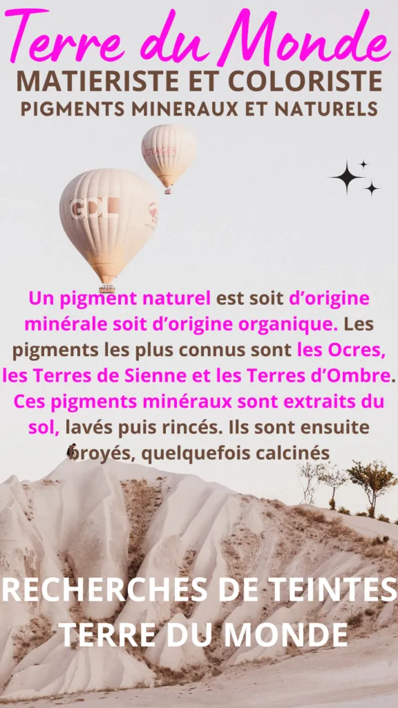 PIGMENTS MINERAUX