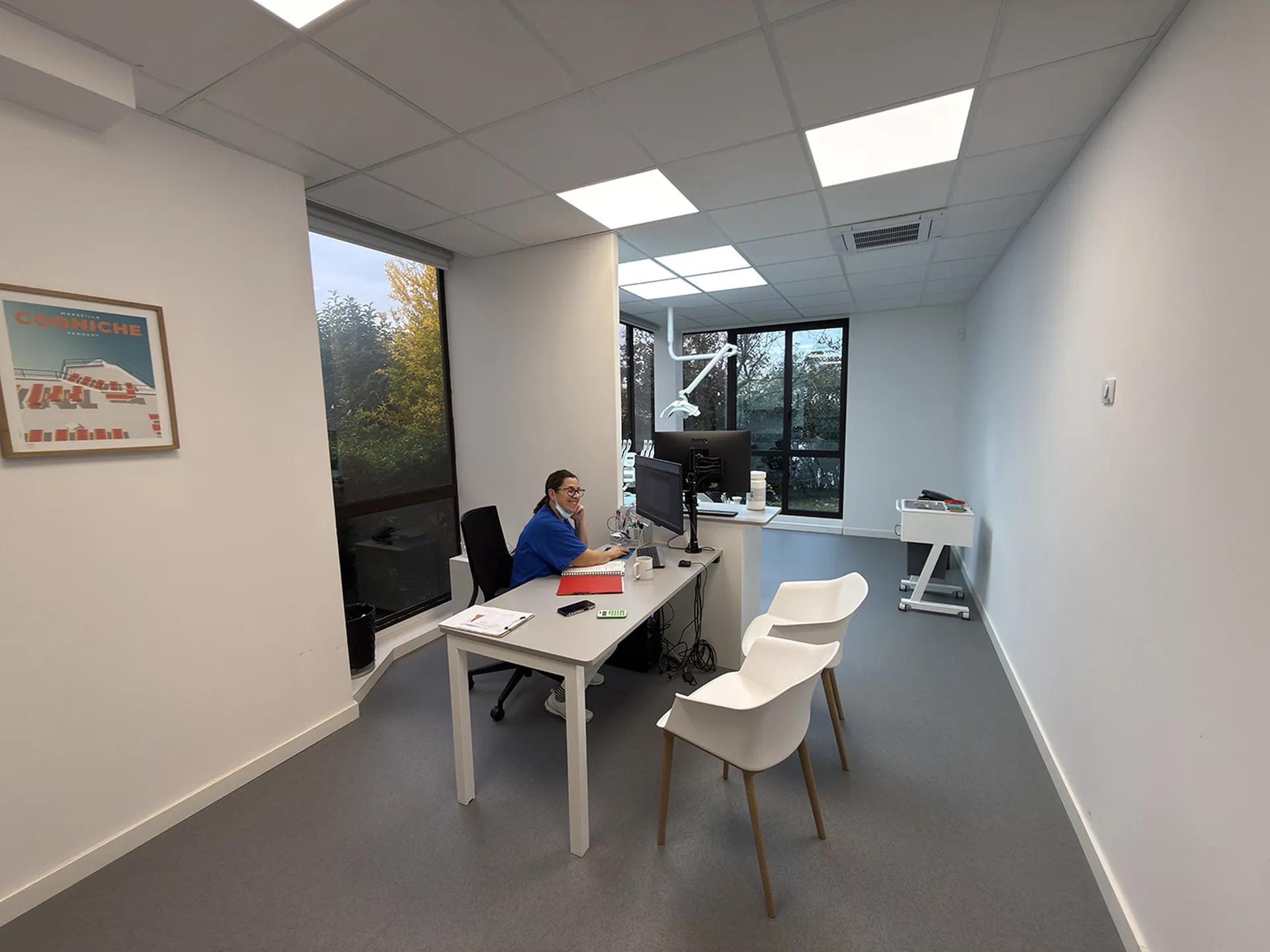 Salle de soins Installation d'un cabinet dentaire à Marseille 13 Meditec Dental 