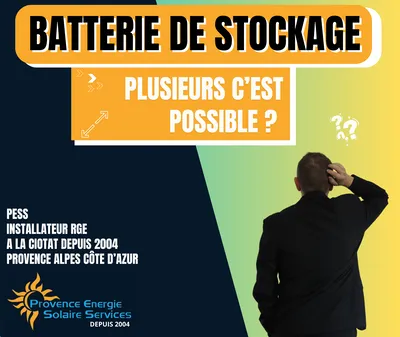 Peut-on installer plusieurs batteries de stockage avec ses panneaux solaires ? 