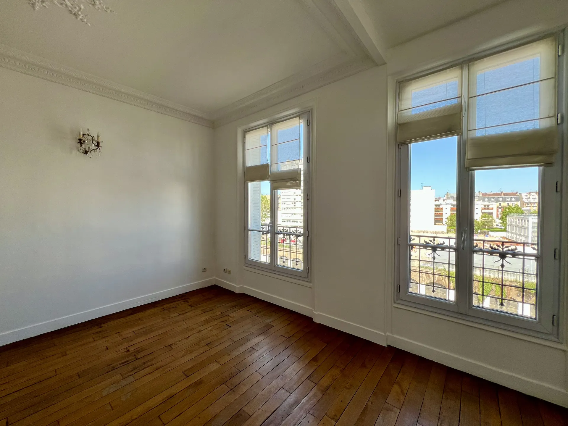 Séjour avec parquet